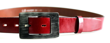 Obrázek Dámský kožený opasek PENNY BELTS 7693 červený