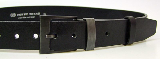 Obrázek z Pánský kožený opasek PENNY BELTS 8-60 černý 